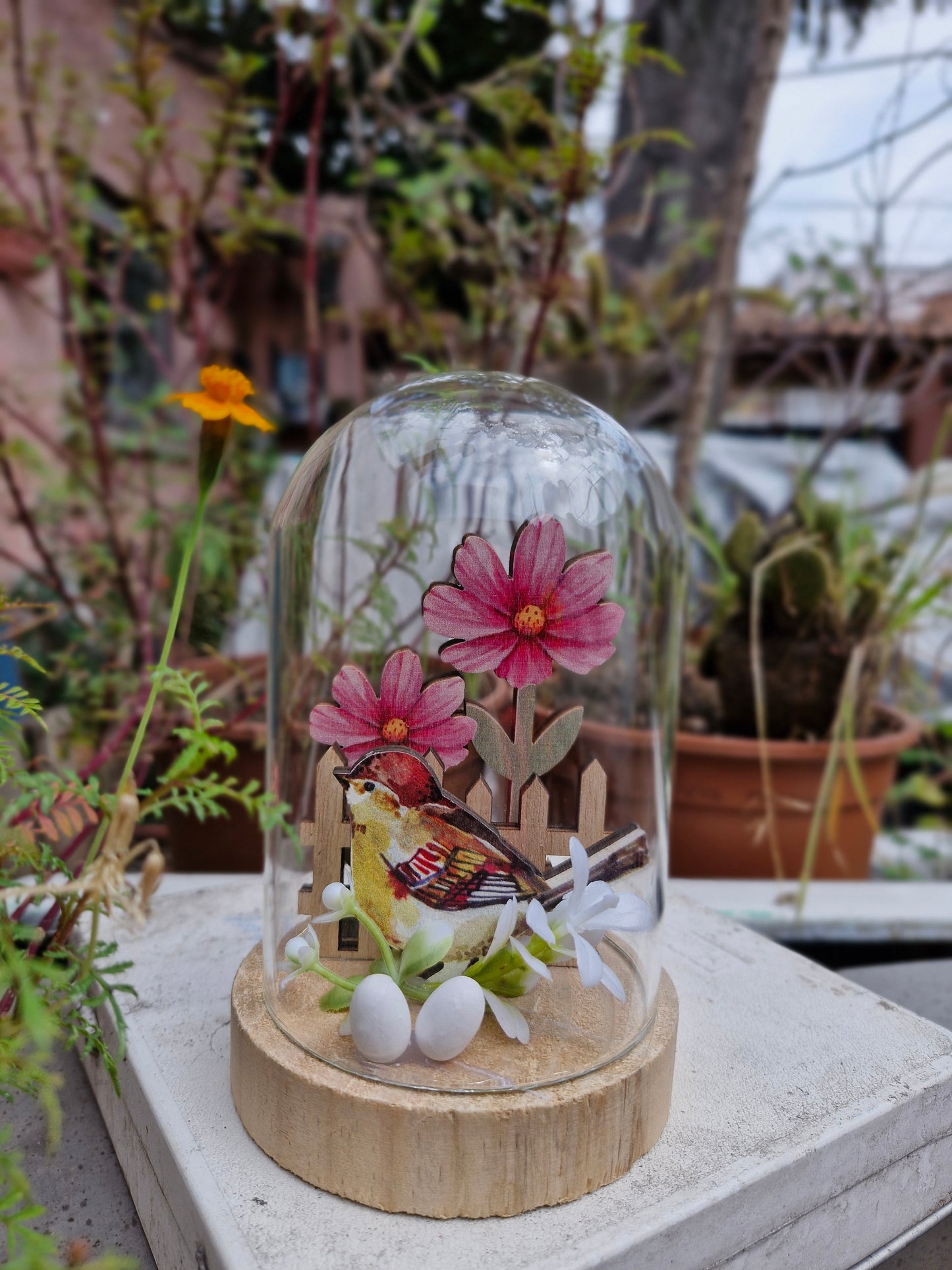 🌸 CAPELO DE CRISTAL pequeño jardín